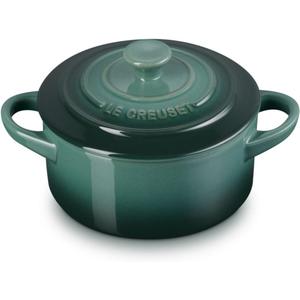 Le Creuset Stoneware Mini Round Cocotte, 8 oz., Artichaut