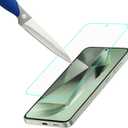 3 x Mr.Shield Screen Protector compatible with Samsung Galaxy S24 FE [Tempered Glass] [3-PACK] [Japan Glass with 9H Hardness]