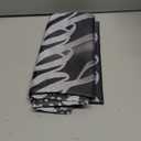 Avezano Happy Anniversary Banner Glitter Happy Anniversary Decorations for Wedding Bridal Shower Party Decorations 70.8 x 43.3 Inch (Black and Silver)