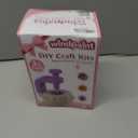 windpaint Toys for Girls 3 4 5 6 7 8 9 10 Years Old, DIY Craft Kits for Kids, Fabric Flower Bouquets for Girls Gifts, Educational Learning Detective Toys for Toddler Kids,Birthdays Gifts (Purple) (Pink)