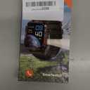 Military Smartwatch for Men, LED Flashlight Bluetooth Call IP68 Waterproof Heart Rate Blood Oxygen Sleep Tracker Fitness Pedometer Android iOS Compatible - Ideal for Hunting Hiking Extreme Sports (Black)