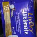 LivDry Large Ultimate Adult Incontinence Underwear, High Absorbency, Leak Cuff Protection, L, 60-Pack