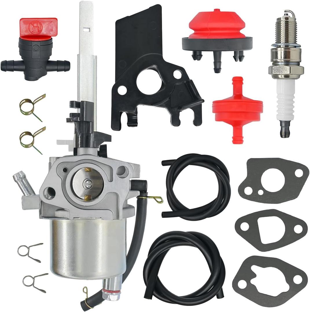 920402 Carburetor Replacement for Ariens Snow Tek ST24 20001368 20001369 920021 21'' 22'' 24'' 28'' Snow Blower, Replacement for LCT 03121 208cc Engine Replacement for Poulan Pro 587154101