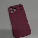 Vooii Magnetic for iPhone 17 Pro Max Case, Compatible with Magsafe (Premium Liquid Silicone) (Integrated Camera Control Button) Full Body Protective Anti-Scratch Microfiber Lining 6.9 inch, WineRed