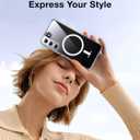 [NO.1 Magnetic] for Samsung Galaxy S22 Plus Case with MagSafe [Anti-Yellowing][Slim Fit][Military Grade Drop Tested]Transparent Slim Case Soft Silicone Bumper for Samsung Galaxy S22+ Case,Clear