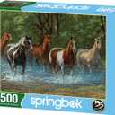 Springbok 500 Piece Jigsaw Puzzle Summer Creek Multi, Large/18 x 23.5"