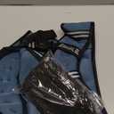 BAGAIL Weighted Vest, 5lb/8lb/10lb/12lb/15lb/20lb/25lb/30lb Weight Vest for Walking & Weight Loss, Reflective Rucking Vest with Phone Pouch for Women & Men, Home Gym & Outdoor Training (Blue) (8 LB)