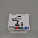 Party Lights Dj Disco Lights, Strobe Stage Light Sound Activated Laser Llights Projector with Remote Control for Parties Bar Birthday Wedding Holiday Event Live Show Xmas Decorations Lights (BLACK 01)