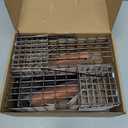 2Sets One Way Squirrel Door Excluders, Animal Excluder Cage, Humane Squirrels, Chipmunks Contactless Excluder, for Outdoor Spaces Like Attics, Chimneys - Includes Full Installation Kit