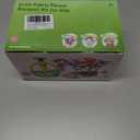 Plunack Flower Bouquets Toys for Kids Age 4-8, Flower Press Kit DIY Flowers Making Craft Kit for 4 5 6 7 Year Old Girls Floral Arts & Crafts Toys Educational Handmade Activity Set, Gift for Girls 3+ (Purple)