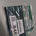 iCoverCase Compatible with iPhone 13 Wallet Case, RFID Blocking Genuine Leather Magnetic Case with Wrist Strap and Card Slots Kickstand Feature Flip Cover 6.1 Inch (Green)