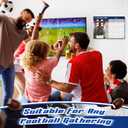 10 Pcs Large Football Squares Pool Board Football Pool Poster 100 Grids 18.9 x 26.8 Inch Game Party Supplies 2026 for Sports Party Decorations