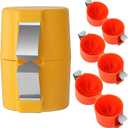 Egg Shell Opener, 2025 New Egg Cracker Tool for Raw Eggs, Handheld Eggs Breaker Multifunctional Egg Cutter Egg Cracker(3Pcs)