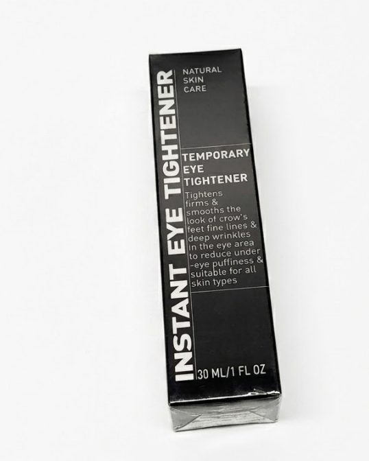 HUSPUR Instant Eye Tightener, Temporary Instant Visibly Reduces Wrinkles Under Eye Bags and Wrinkles Filler, Fine Lines Tightening and Lifting Cream for Women, Men,1.0 FL Oz(Pack of 1) EXP. Dec/25/2028