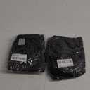 2 PCS Carer Adult Diaper Covers Noiseless Leakproof Underwear Cover Durable, Lightweight Waterproof Underwear for Incontinence (3X-Large, Black)