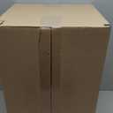 Linkaa Passage Door Handles Brushed Gold Door Lever Satin Brass for Hall or Closet, Keyless Door Knob, Square Interior Door Handle Heavy Duty Zinc Alloy (1, Passage (No Lock)Brass Gold)