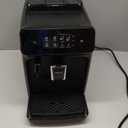 Philips 1200 Series Superautomatic Coffee Maker with Built-in Coffee Mill - Classic Milk Frother, Intuitive Touch Screen, Matte Black
