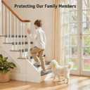 INMOZATA Stair Edge Trim 40Ft, 4 Inch Rubber Stair Nosing, Vinyl Stair Edge Protector for Indoor & Outdoor, Non Slip and Waterproof (Gray)