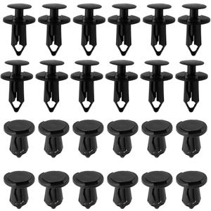 Mudguard Clips Fit 8mm diameter hole Plastic 120pcs For Car Auto Mudguard