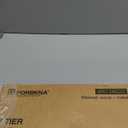 Forbena 2 Tier Bathroom Counter Organizer, White and Grey Coffee Bar Organizer for Countertop, Wood Shelf Tray for Vanity Makeup Storage, Small Kitchen Sink Top Organizers for Coffee Bar Station