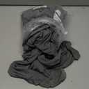 Peomeise Stretch Spandex Folding Chair Cover for Wedding Party Dining Banquet Event (Grey,6pcs)