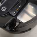 Tooth Brush Holder for Bathroom, Smart Toothbrush Holders Wall Mounted, Toothbrush Cleaner Organizer with LED Screen and Drying Fits Most Electric, Manual and Kids Toothbrushes for Home & Travel (Black)