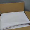 Fitable White Rectangle Tablecloths for 6 Foot Tables, 6 Pack - 70 x 108 Inches - Stain Resistant and Washable Table Clothes, Polyester Fabric Table Covers for Wedding, Party, Banquet, Buffect