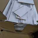 IDEALHOUSE 7 Chest of Drawer Dresser, Modern Wood Storage Organizer Cabinet with Drawers for Bedroom, Living Room, Entryway, White (15.8"D x 54"W x 31.5"H (7 Drawers))