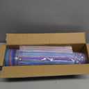 Kochorie 24 Pieces Snowflake Party Favors Cups Set 24 Oz 12 Frozen Themed Cups with Lids & Straws 12 Silicone Bracelets Reusable Plastic Tumblers for Winter Theme Holiday Birthday Party Supplies