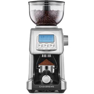 CASABREWS Tornado Electric Conical Burr Coffee Grinder, Automatic Burr Coffee Grinder with 77 Precision Grind Settings for Espresso to French Press, Special for Barista and Coffee Lovers