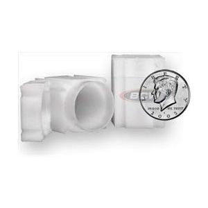 Square Half Dollar Coin Tube(Qty=10 Tubes) by CoinSafe