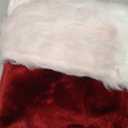Halco 21 Inch Burgundy Christmas Stocking Plush Velvet