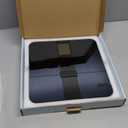 Etekcity FSA&HSA Eligible Smart Scale for Body Weight Fat, Digital Weighing Machine for Accurate BMI Muscle Mass Composition, Apple Health Compatible Fitness Equipment, TFT, Tempered Glass, Black (11.9 x 11.9 x 0.95 inches, Black-Color Screen)