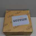 Mantel Clock for Living Room - Decorative Wood Mantle Clock Battery Operated - Silent Wooden Mantle Clock for Living Room Decor Above Fireplace Mantel, Office, Table, Shelf & Home Decor Gift 9x8.5, Black