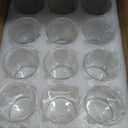 UPBUD 4 Inch Small Glass Cylinder Vases for Centerpieces | 12pcs Clear Flower Vase for Wedding Decorations, Floating Candle Vases in Bulk, Hurricane Candle Holders for Table, Home Dcor