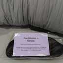 Weighted Small Long Pillow With Sleep Mask