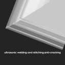 JIKIOU 30pcs Plastic Envelopes, Clear Reusable Poly Envelope Waterproof File Folder with Snap Button, Us Letter/A4 Size