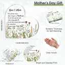2 x Gerrii Mothers Day Gifts for Mom, Mom Plaque Birthday Gifts from Daughter Son - Acrylic Heart Keepsake Sign Best Mother Ever I Love You Plaque Desk Decor for 2026 Mother's Day Women Birthday Present