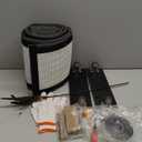 VEVOR Cat Exercise Wheel, 43.3" Large Cat Treadmill for Indoor Pets, Running Wheel with Detachable Carpet & Cats Teaser Toy for Running/Walking/Training, Suitable for Most Cats Black