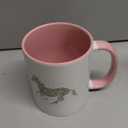 CSM Supply Be Yourself Unless You Can Be A Unicorn - 11 fluid ounce Grade A Quality Ceramic Two Tone Pink/White Ceramic Mug/Cup - Perfect Funny/Inspirational Gift - Foam Gift Box Included