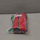 Geyecete Warm Thermal Quilted Dachshund Coat, Dog Winter Coat with Warm Fleece Lining, Outdoor Dog Apparel with Adjustable Bands for Medium, Large Dog-Red-S