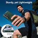 for Samsung Galaxy S26 Ultra case with Stand, 7X Military-Grade Drop Protection, Shock-Absorbing Phone Rugged Cover, Compatible with MagSafe Accessories,360 Magnetic Stand, Green