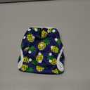 Reusable Baby Swim Diapers (Sizes N5) Adjustable, Easy-Wash Nageuret Reusable Swim Diaper Kids Soft, Breathable, Waterproof Swim Wear for Baby & Newborn! (Blue Pineapples)