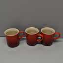 Le Creuset Stoneware Set of 4 Mugs, 14 oz. each, Cerise