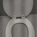 KOHLER K-25883-0 Triko Elongated Closed-Front Toilet Seat and Lid with Quiet-Close Technology, White