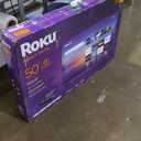 Roku Smart TV 2025  50-Inch Select Series, 4K HDR TV  RokuTV with Enhanced Voice Remote  Flat Screen LED Television with Wi-Fi for Streaming Live Local News, Sports, Family Entertainment