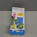 2022 Slushie Maker Cup, Magic Quick Frozen Smoothies Cup Cooling Cup Double Layer Squeeze Cup Slushy Maker Cup, Homemade Milk Shake Ice Cream Maker it for All Ages (Pink)