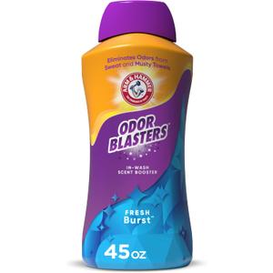 ARM & HAMMER Odor Blasters In-Wash Scent Booster, Laundry Scent Booster Fresh Burst Scent, 45 Oz (45 Fl Oz (Pack of 1))