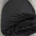Cosybay Full Size Feather Down Fiber Comforter - Ultra Soft 100% Cotton Duvet Insert, All Season Hotel Luxury Bedding with Corner Tabs, 82"x86" Black