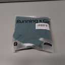 RUNNING GIRL Sports Bras for Women, Medium-High Impact Running Strappy Sports Bra with Removable Pads (Green, L)